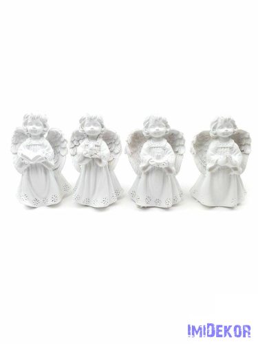 Álló angyalka figura 7x4cm