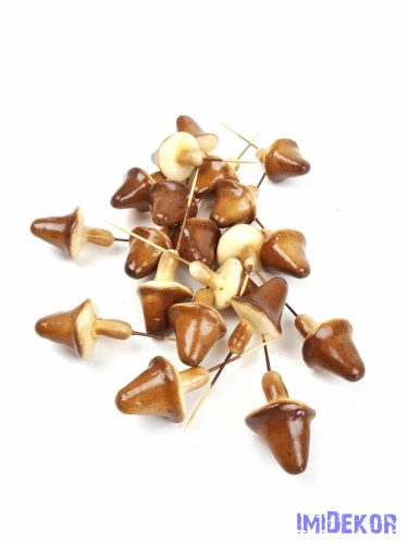 Műgomba hegyes 20db/csomag - Barna