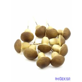 Műgomba közepes 14db/csomag - Barna