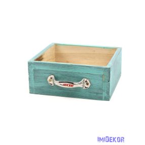 Fiók fa láda nagyobb - Menta