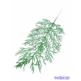 Glitteres ág 36cm - Zöld