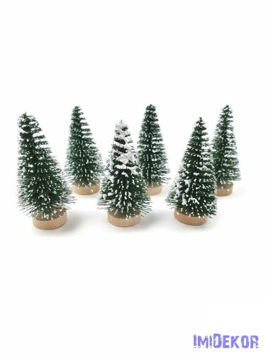 Talpas fenyőfa 6cm 6db/cs - Sötét Zöld