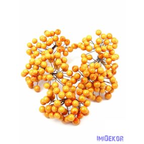 Drótos bogyó 1 cm - Napsárga