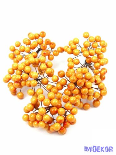 Drótos bogyó 1 cm - Napsárga