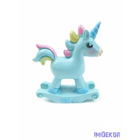 Unikornis hintaló - Kék