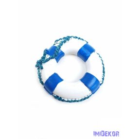 Csíkos mentőöv - Kék