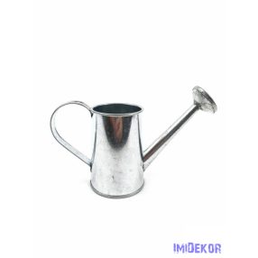 Kis bádog locsoló hosszúkás - Natúr