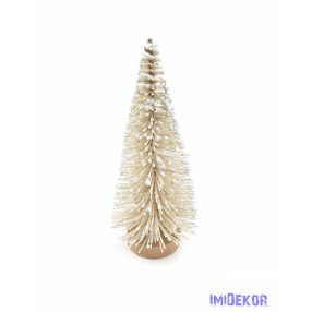 Talpas fenyőfa 10cm - Csillámos Krém