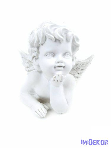 Angyalka fej figura 12x13cm - D