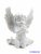 Szárnyas térdeklő angyalka figura 11,5cm - B