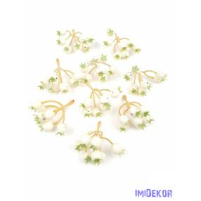 Színes csipkebogyó 7 ágú - Fehér