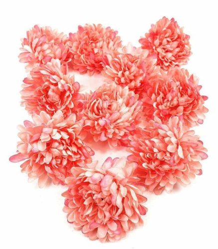 Krizantém selyemvirág fej 6-7 cm - Cirmos Rózsaszín