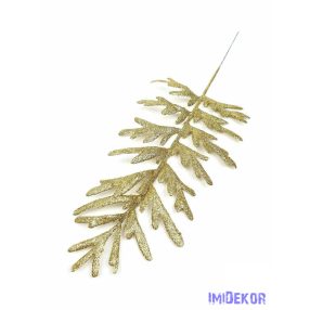 Glitteres ág 35cm - Arany