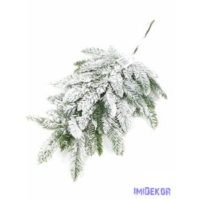 Mű nordmann fenyő 65 cm - Havas