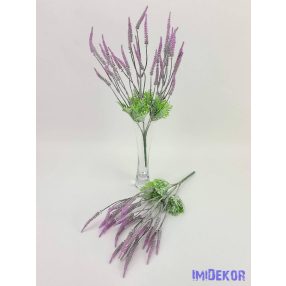 Levendula csokor 7 ágú 42 cm - Rózsaszín