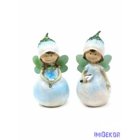 Virág sapkás tündér lányok 12cm