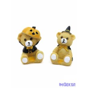 Halloween ruhás maci figura