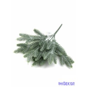 Műzöld fenyőág csokor 33cm