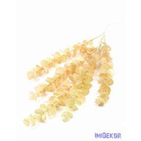 Antik műzöld eukaliptuszos ág 82 cm - Barack