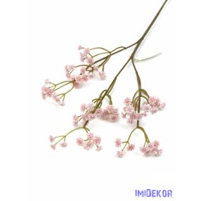 Gumis rezgő ág 62 cm - Rózsaszín