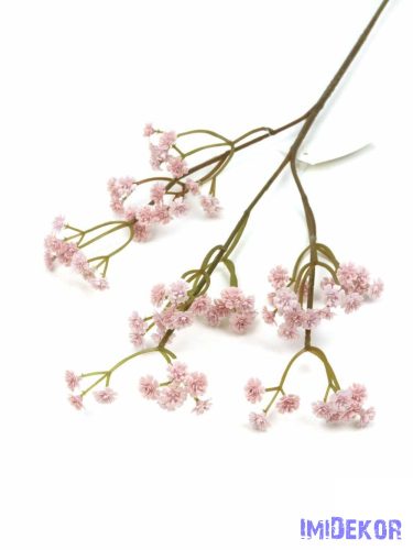 Gumis rezgő ág 62 cm - Rózsaszín