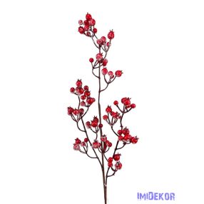 Piros bogyós téli ág 70cm