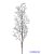 Fehér bogyós havas ág kb 70cm
