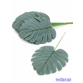 Monstera hamvas levél 31 cm