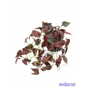 Cserepes real touch csüngős növény 64 - Bordó