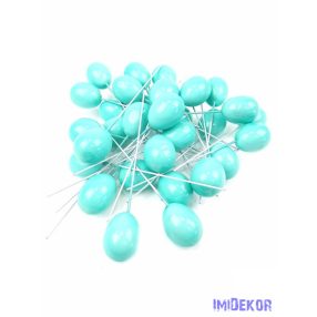 Drótos pasztel lufi 3,3cm 30db/csomag - Menta