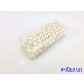 Gyöngy 10mm 85g - Ekrü