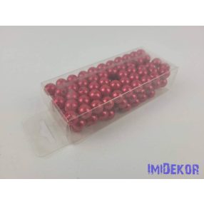 Gyöngy 10mm 85g - Piros