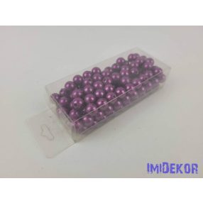 Gyöngy 10mm 85g - Padlizsán