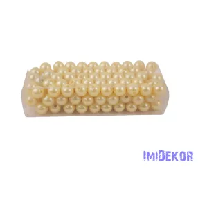 Gyöngy 10mm 85g - Krém