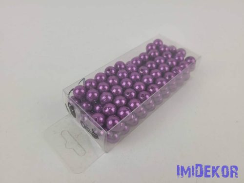 Gyöngy 10mm 85g - Lila
