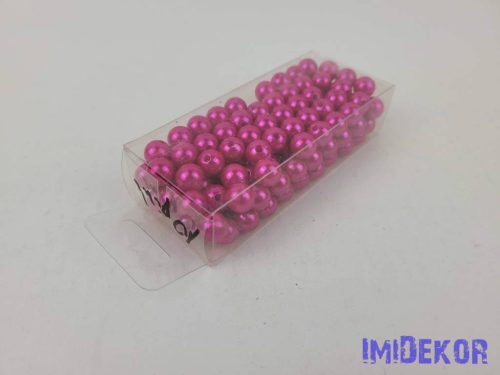 Gyöngy 10mm 85g - Pink
