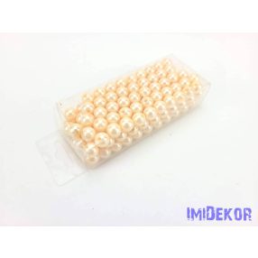 Gyöngy 10mm 85g - Halvány Barack