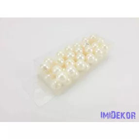 Gyöngy 15mm 85g - Ekrü