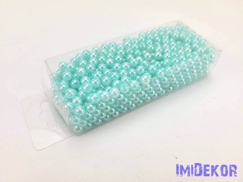 Gyöngy 6mm 85g - Aqua