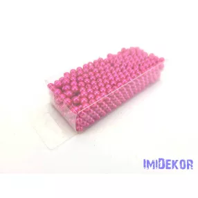 Gyöngy 6mm 85g - Pink