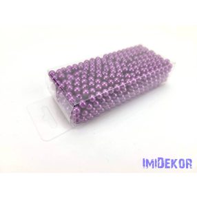 Gyöngy 6mm 85g - Padlizsán