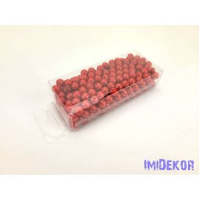 Gyöngy 8mm 85g - Matt Piros