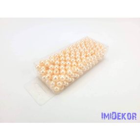 Gyöngy 8mm 85g - Halvány Barack