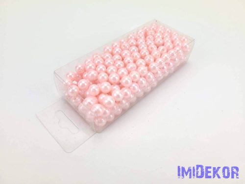 Gyöngy 8mm 85g - Babarózsaszín