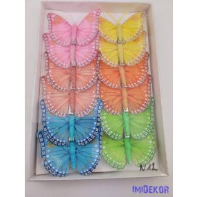 Lepke szett 12 db/csomag - Nagy 12