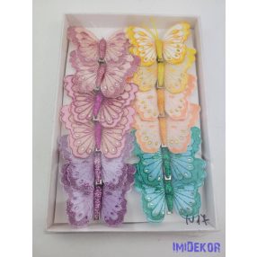 Lepke szett 12 db/csomag - Nagy 17