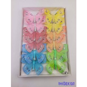 Lepke szett 12 db/csomag - Nagy 19