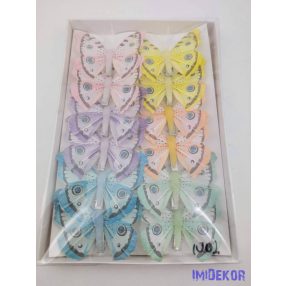 Lepke szett 12 db/csomag - Nagy 2