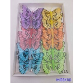 Lepke szett 12 db/csomag - Nagy 23