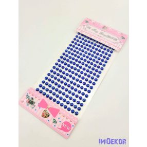 Gyöngy matrica öntapadós - Királykék